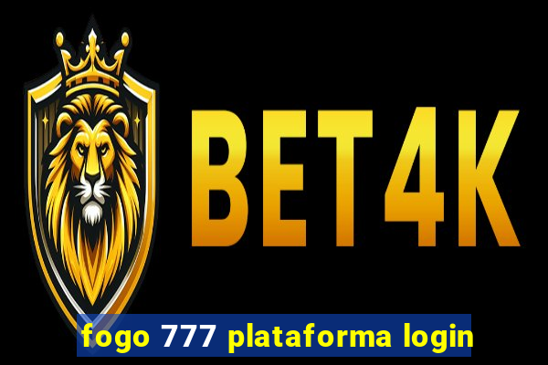 fogo 777 plataforma login